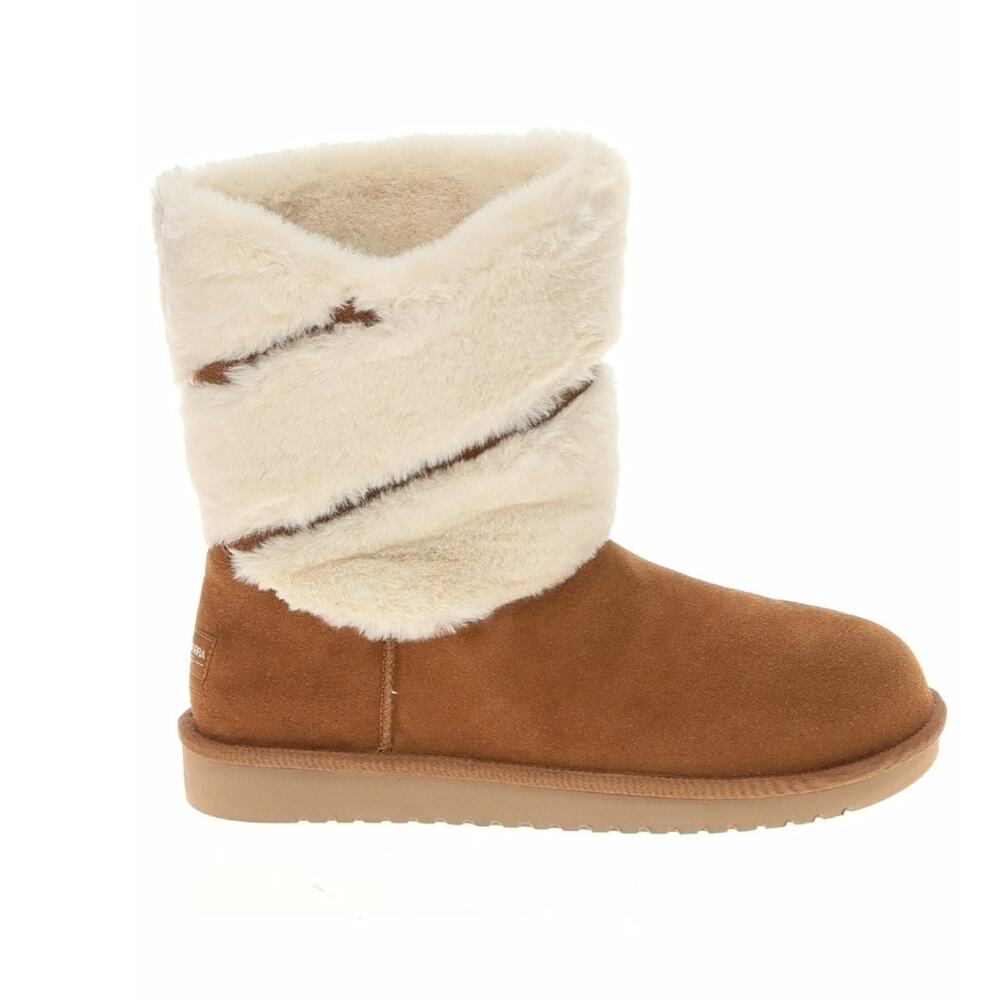 Koolaburra by UGG Dezi Short Chestnut Boots Women's 11 NWOB